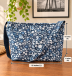 Shoulder Bag - Blue Floral