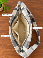 Shoulder Bag - Chess Checks