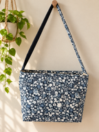 Shoulder Bag - Blue Floral