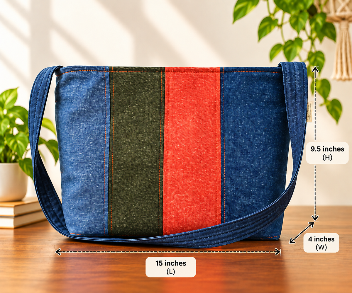 Shoulder Bag - Denim