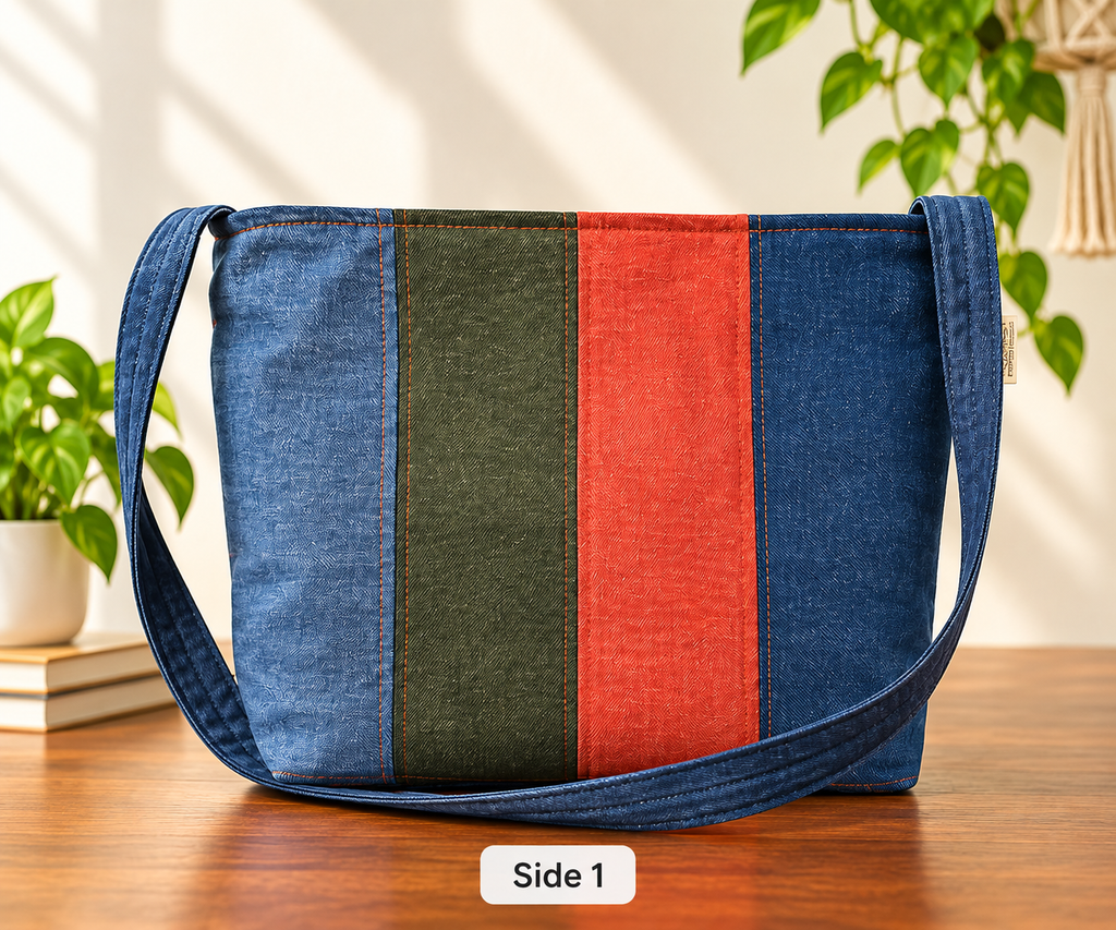Shoulder Bag - Denim