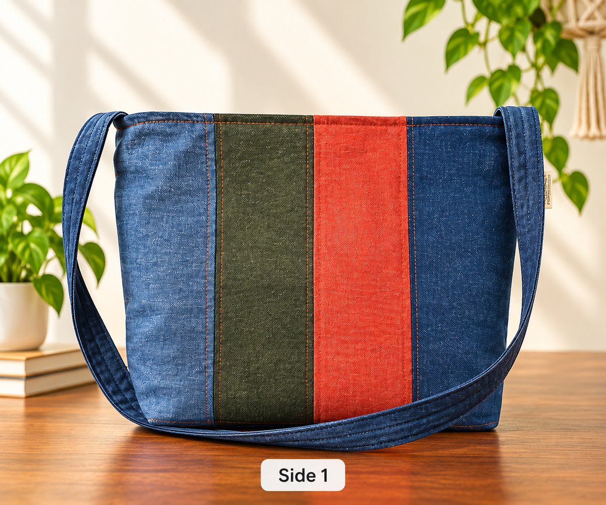 Shoulder Bag - Denim