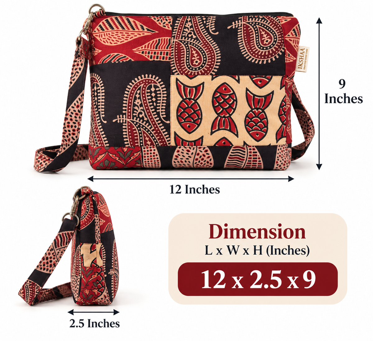 Cross body bags