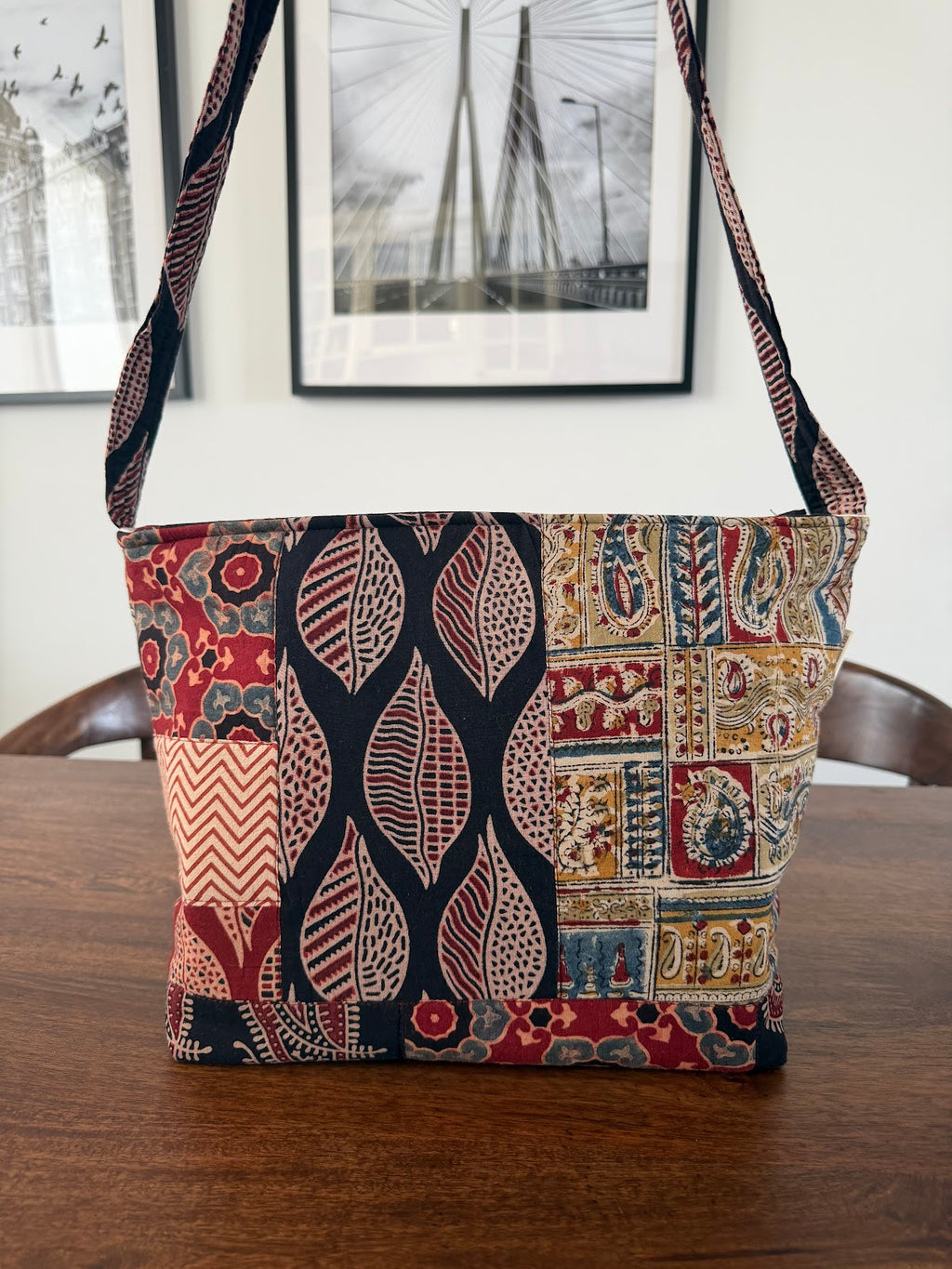 Shoulder Bag - Indian Artisan Tapestry