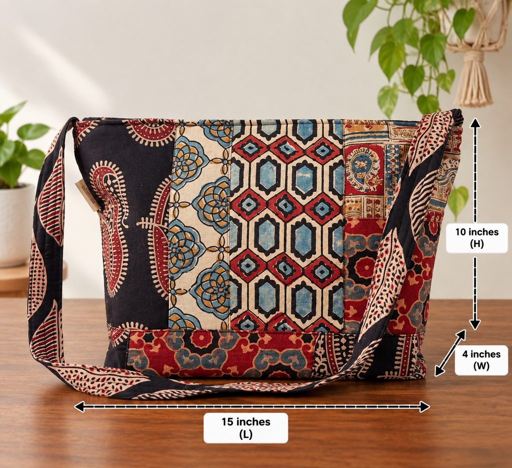 Shoulder Bag - Indian Artisan Tapestry