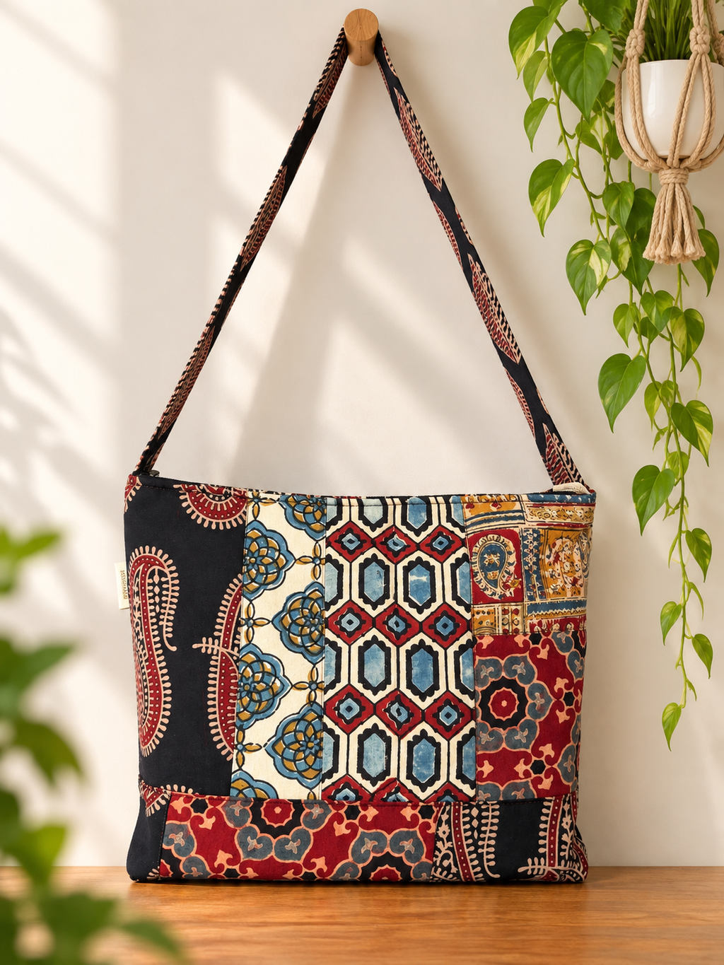 Shoulder Bag - Indian Artisan Tapestry