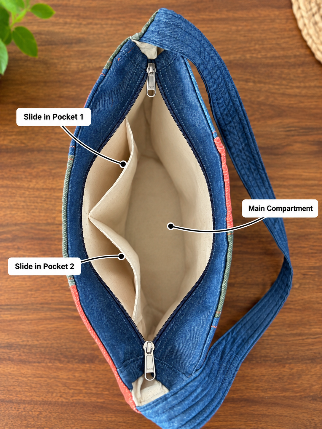 Shoulder Bag - Denim