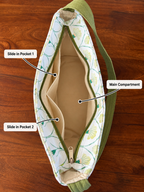 Shoulder Bag - Botanical Canvas
