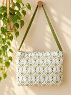 Shoulder Bag - Botanical Canvas