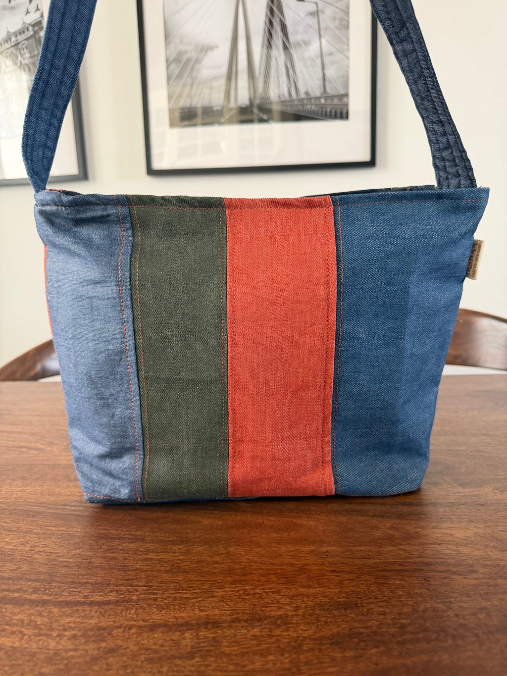Shoulder Bag - Denim
