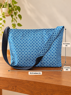 Shoulder Bag - Blue Kyoto