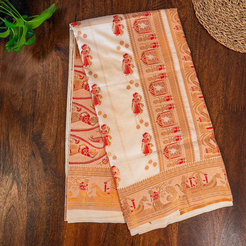 Ikshaa Fancy Baluchuri Saree