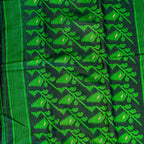 Black & Green Jamdani