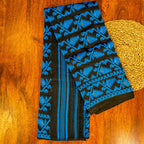 Black & Blue Jamdani