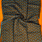 Black & Blue Jamdani