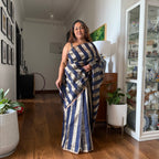 Midnight Gleam Semi Tissue Saree