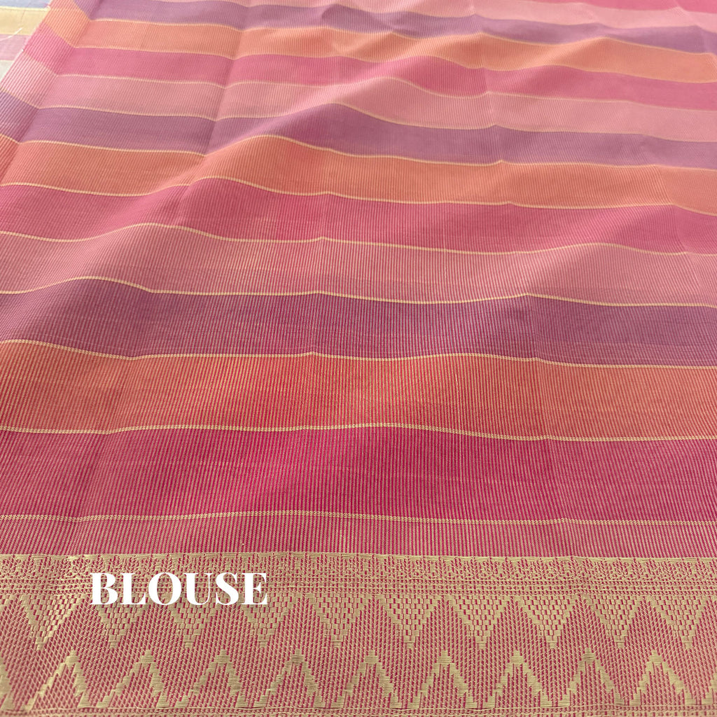 Candy Glow Tissue Organza Saree
