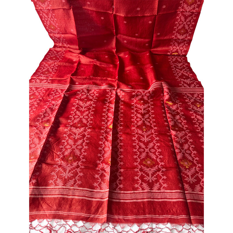 Tussar Jamdani