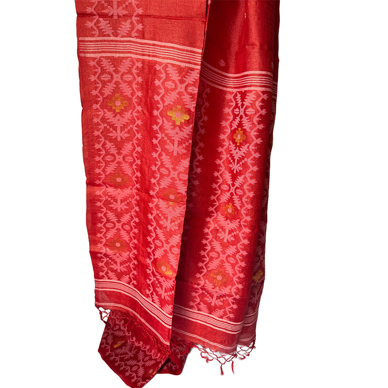 Tussar Jamdani