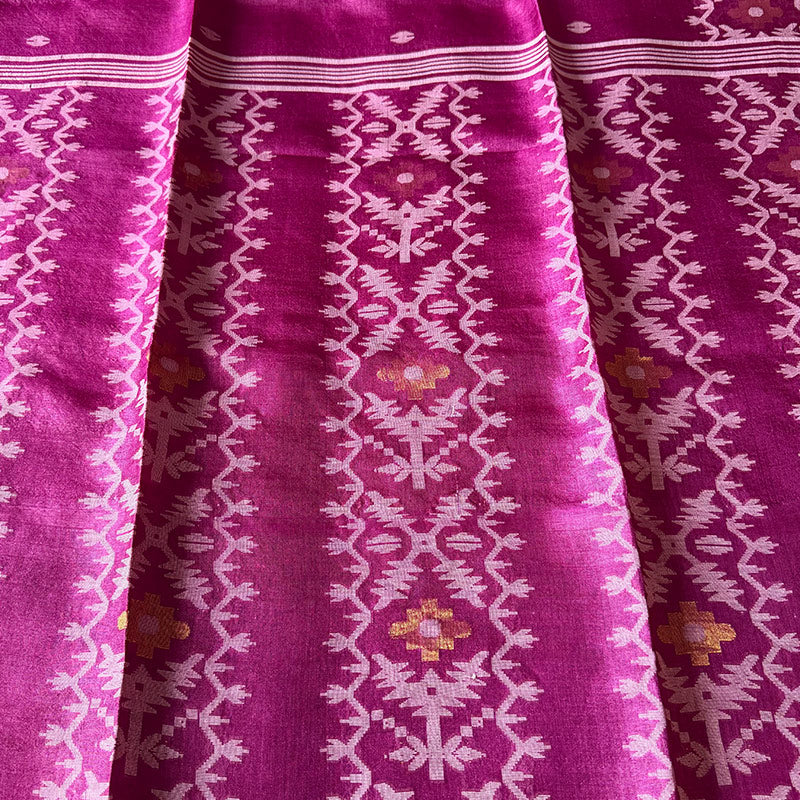 Tussar Jamdani