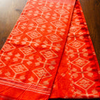 Orange Jamdani