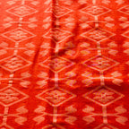 Orange Jamdani